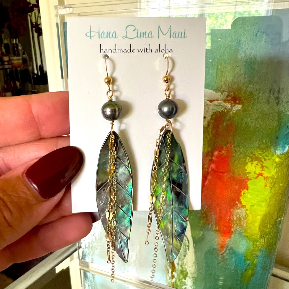 Earrings Hawaiian Style 🌺